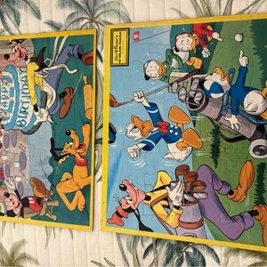 Disney Goofy and Donald Golf Puzzle Set - Multicolor